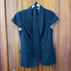 The Limited Black Blazer with Shawl Collar